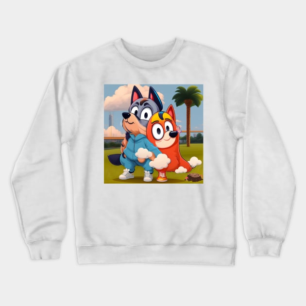 butterfly Crewneck Sweatshirt by Diegosevenstar